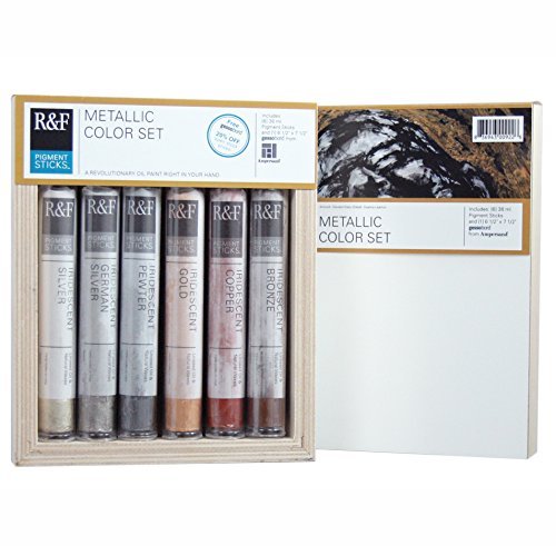 R&F Pigment Stick - Metallic 6 Colour Set R&F Pigment Stick - Metallic 6 Colour Set